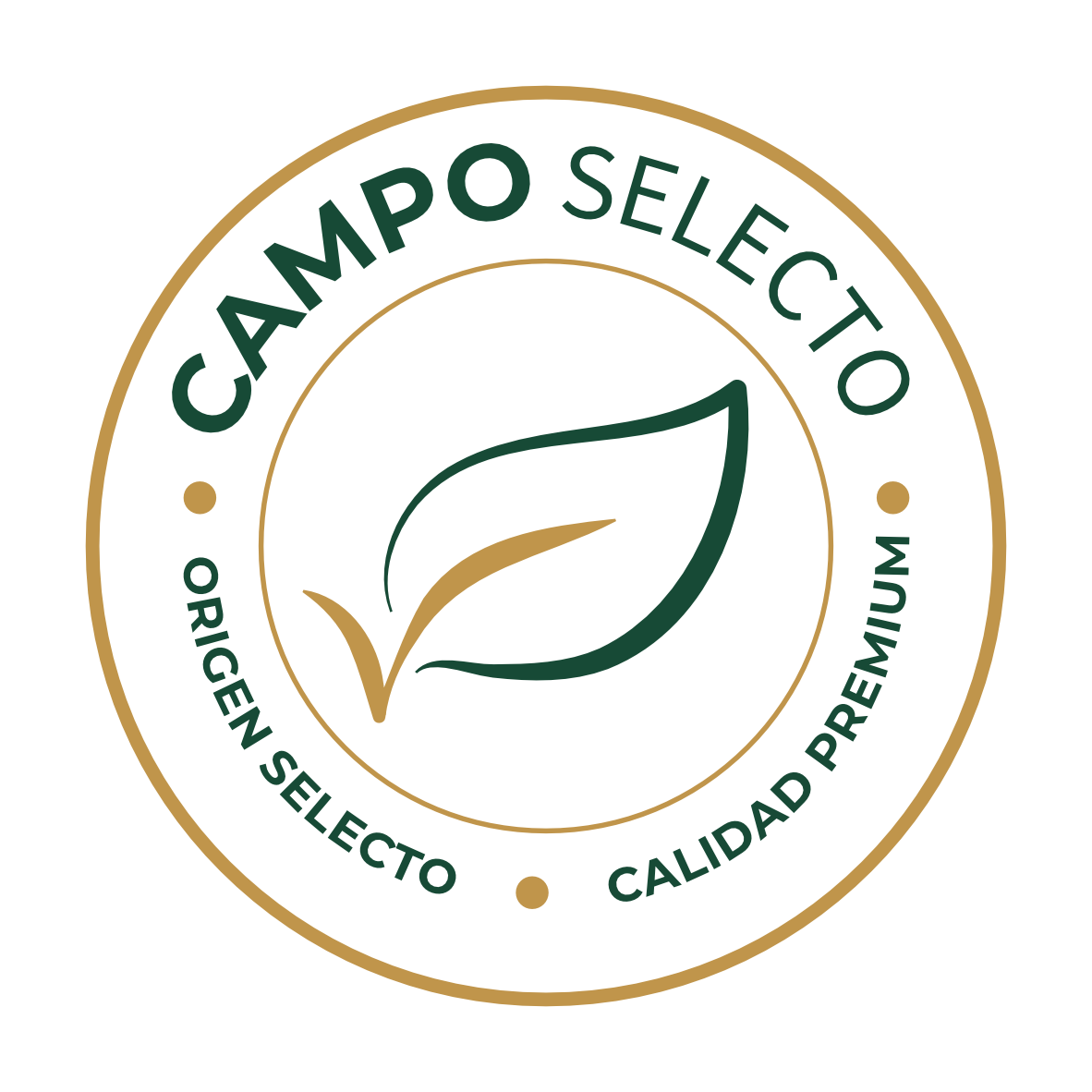Logo CampoSelecto — Origen Selecto, Calidad Premium
